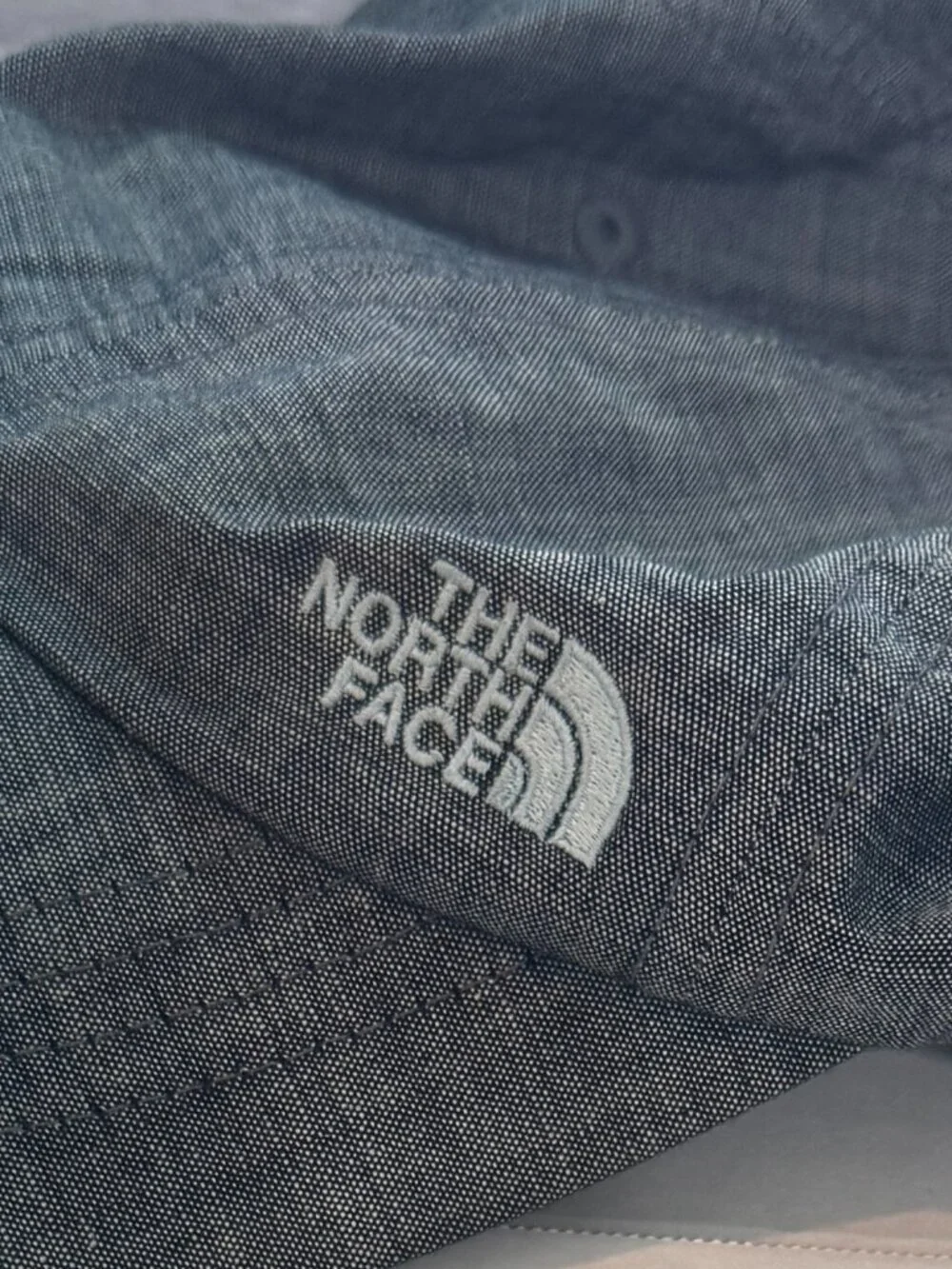 The North Face Hat Women's One Size Gray Blue Adjustable Strap